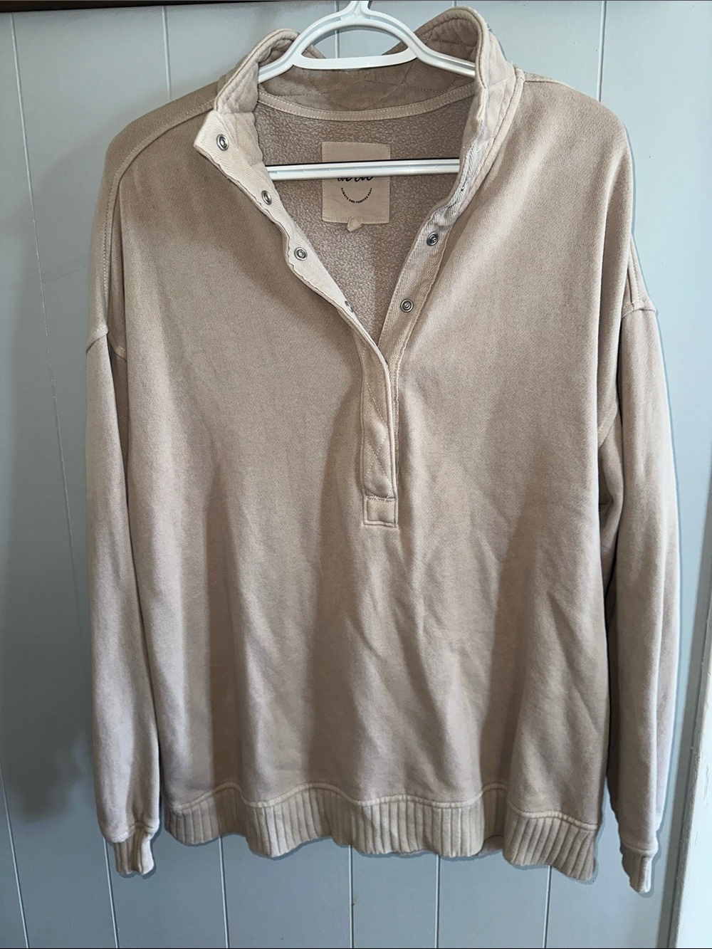 Aerie button sweatshirt